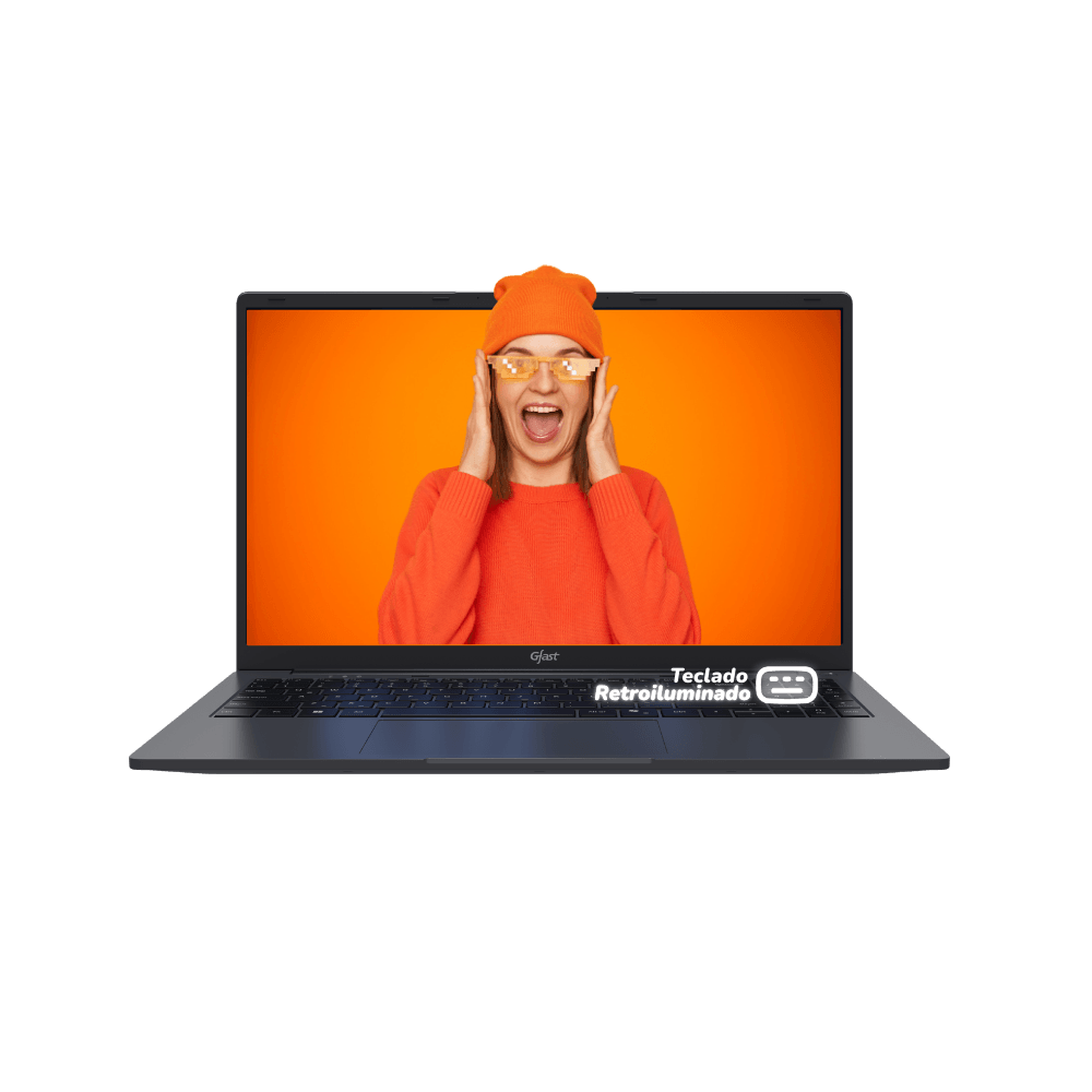 Imagen Gfast 1 Notebook Gfast N-574R | 15.6" | AMD Ryzen 5 7430U | 8GB RAM | 480GB SSD | Windows 11 Home | Potencia, Velocidad y Rendimiento Profesional