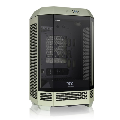 00000000004162900001319420416290-1 Gabinete | Thermaltake | The Tower 300 | Mid-Tower | TG x3 | Fan x2 | Matcha Green | CA-1Y4-00S - Imagen 4
