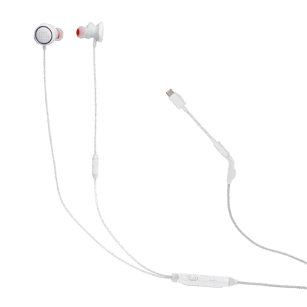 Auriculares Gamer In-Ear JBL Quantum 50C Blancos | Conexión Tipo C | Micrófono con Control | Sonido JBL QuantumSOUND Auriculares Gamer In-Ear JBL Quantum 50C Blancos | Conexión Tipo C | Micrófono con Control | Sonido JBL QuantumSOUND