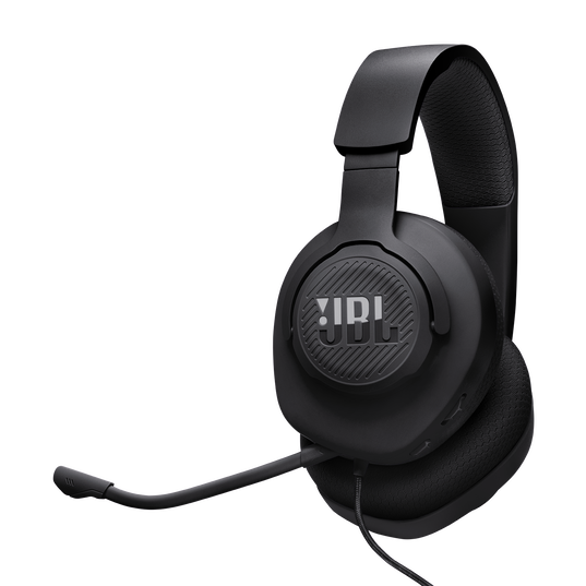 1200130015557 2 Auriculares Gamer JBL Quantum 300 Negros | Sonido JBL QuantumSOUND | Micrófono Desmontable | Conexión 3.5 mm | Compatibles PC y Consolas - Imagen 2
