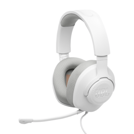 Auriculares Gamer JBL Quantum 100M2 Blancos | Micrófono Desmontable | Sonido JBL QuantumSOUND | Compatibles PC, PS5, Xbox y Switch Auriculares Gamer JBL Quantum 100M2 Blancos | Micrófono Desmontable | Sonido JBL QuantumSOUND | Compatibles PC, PS5, Xbox y Switch
