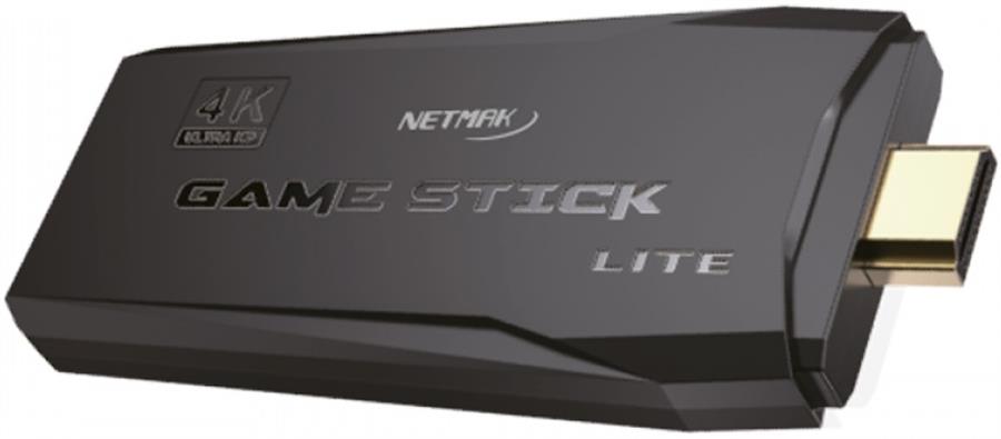 14066-producto-netmak-game-stick-lite-consola-nes-gorila-games-2 Mini Consola Netmak | NM-M8 | 4K HDMI | 20.000 Juegos Retro | Doble Joystick | Plug & Play | TV Box Gaming - Imagen 4