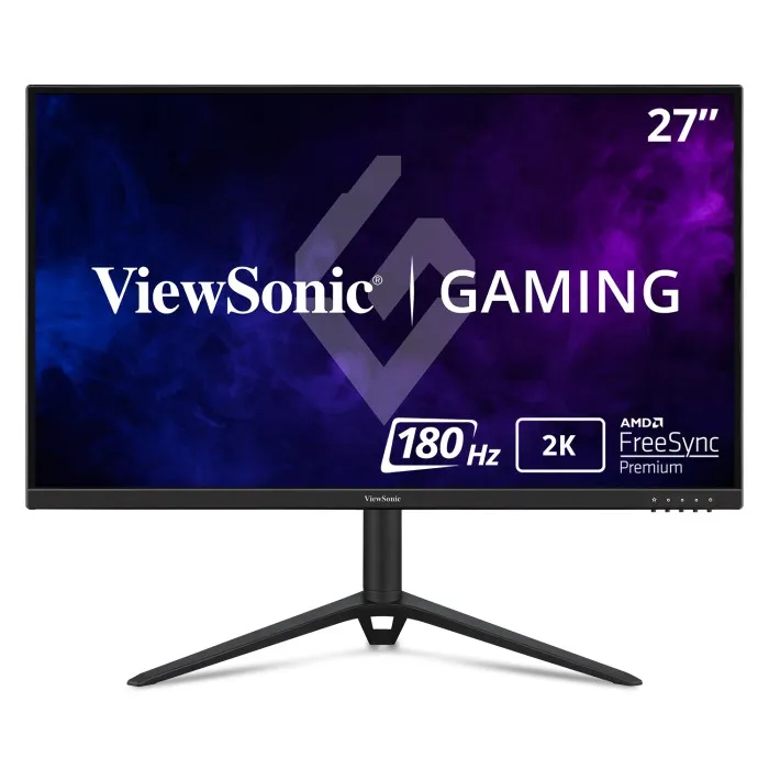 23mon-con1046-prd-vx2728j-2k_front_1 Monitor Gamer ViewSonic VX2728J-2K 27" 2K QHD | 180Hz | 0.5ms | Panel IPS | FreeSync Premium | G-Sync Compatible | HDMI + DisplayPort