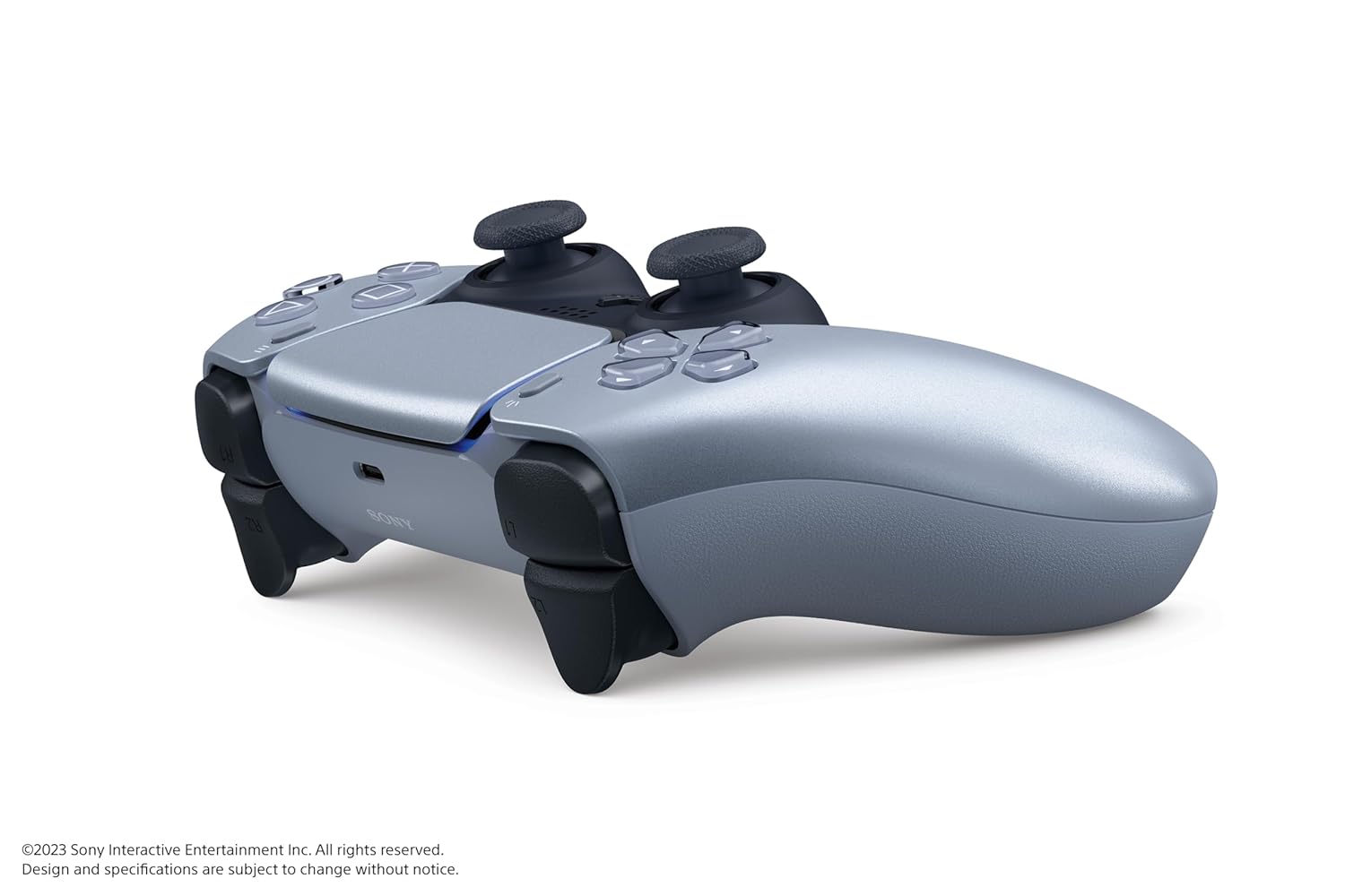 61NKUWteaaL._SL1500_ Joystick Gamepad Inalámbrico | DualSense PS5 Plateado | Precisión y Estilo para Gamers - Imagen 4