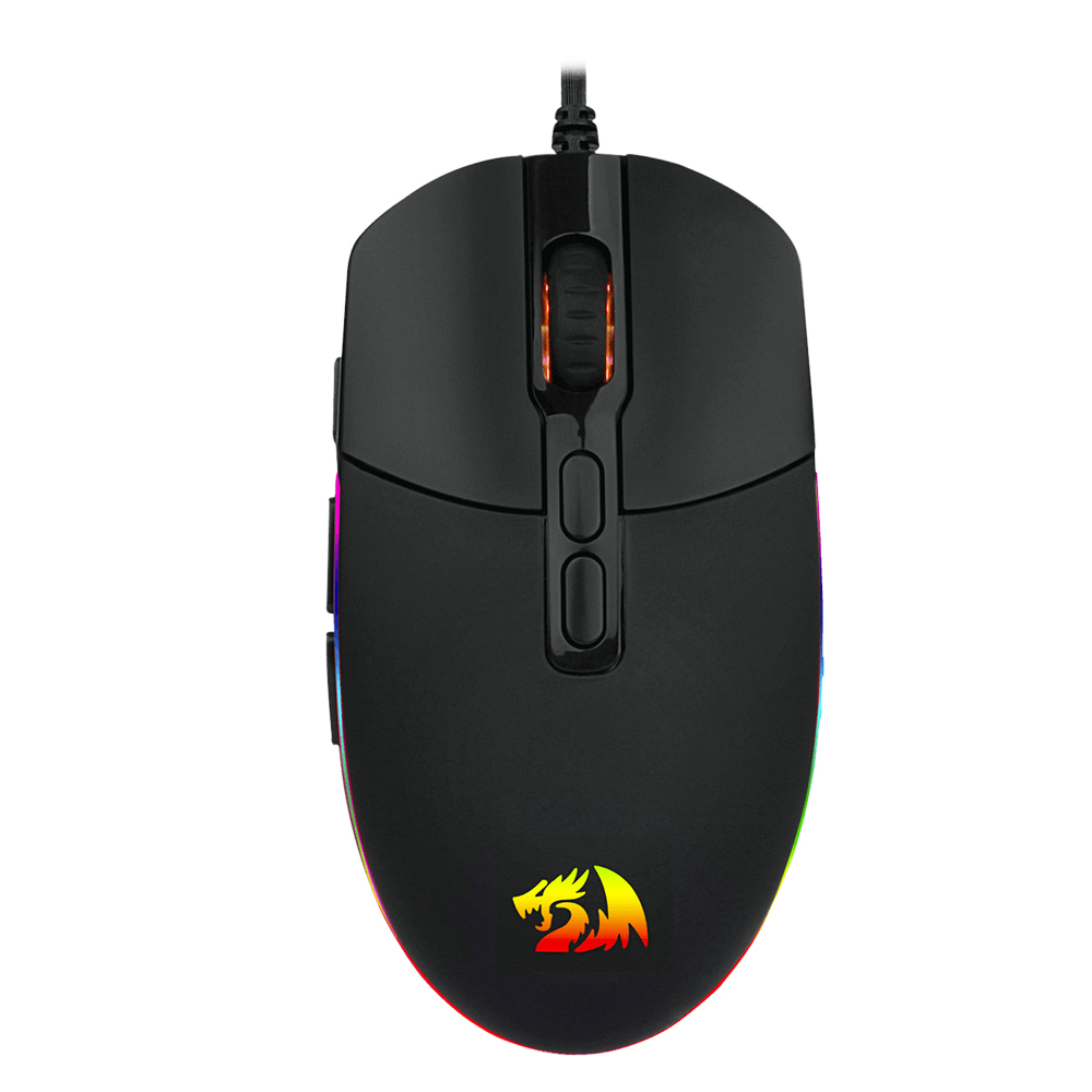 6950376783325 1 Mouse Gamer | Redragon Invader M719‑RGB | USB | 10 000 DPI | RGB | 7 Botones Programables | Sensor Óptico