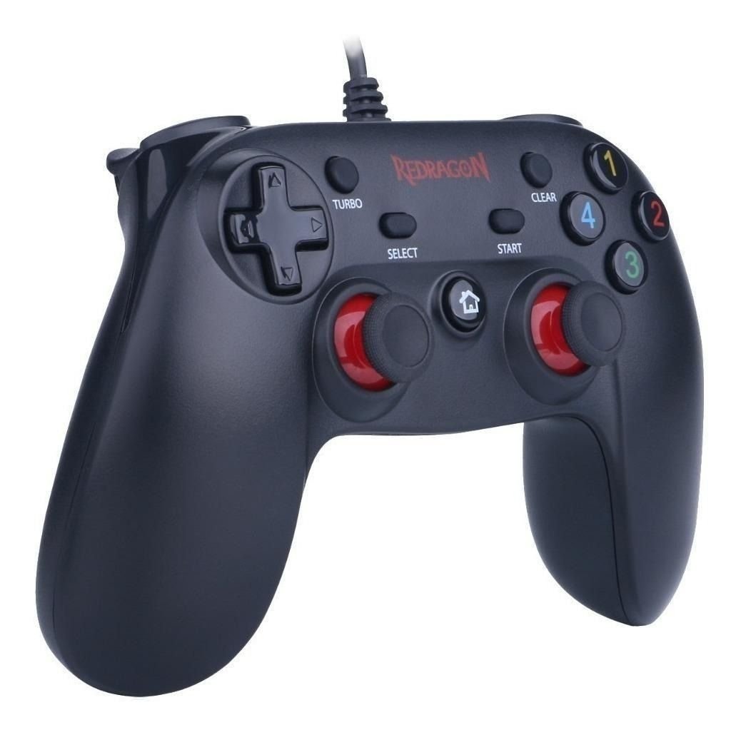D_NQ_NP_2X_799745-MLA45315854957_032021-F.jpg Joystick | Redragon Saturn G807 | Gamepad Cableado USB | Vibration Feedback | Xinput/DirectInput | PC/PS3 - Imagen 3