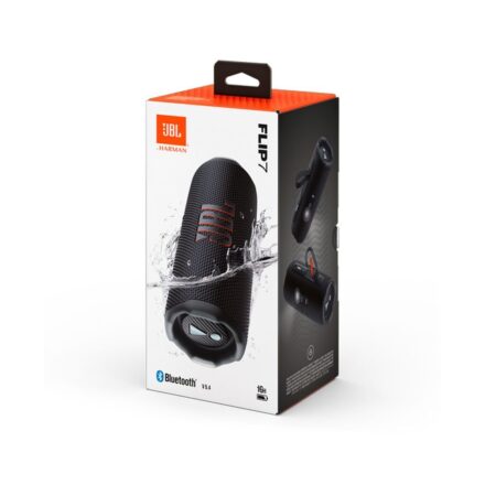 Parlante Bluetooth JBL Flip 7 Negro IP68 16hs Batería Parlante Bluetooth JBL Flip 7 Negro IP68 16hs Batería