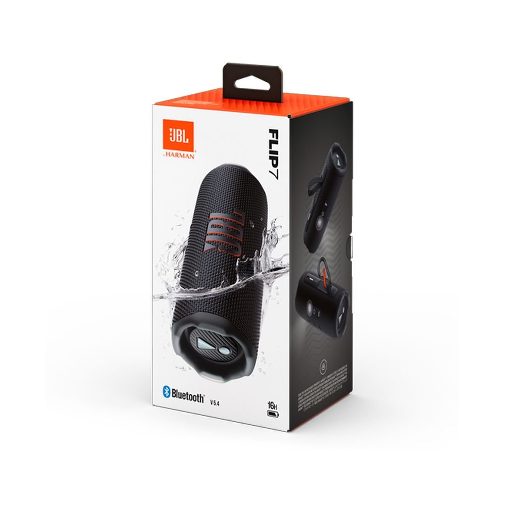 Jbl-flip-7-negro-1-1.jpg Parlante Bluetooth JBL Flip 7 Negro IP68 16hs Batería