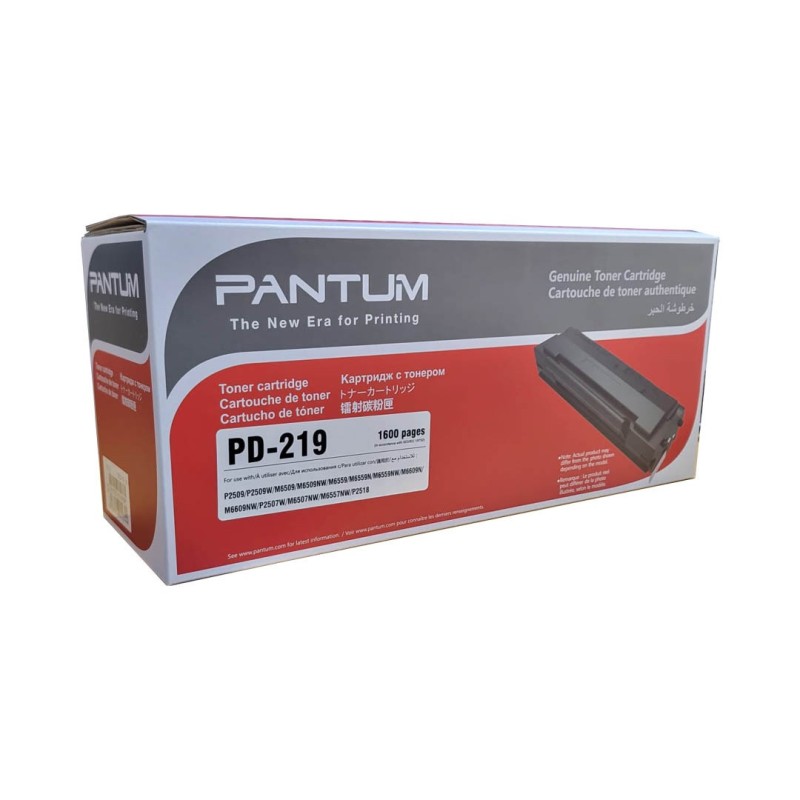 PD219 Tóner Pantum PD-219 Negro | 1600 págs.