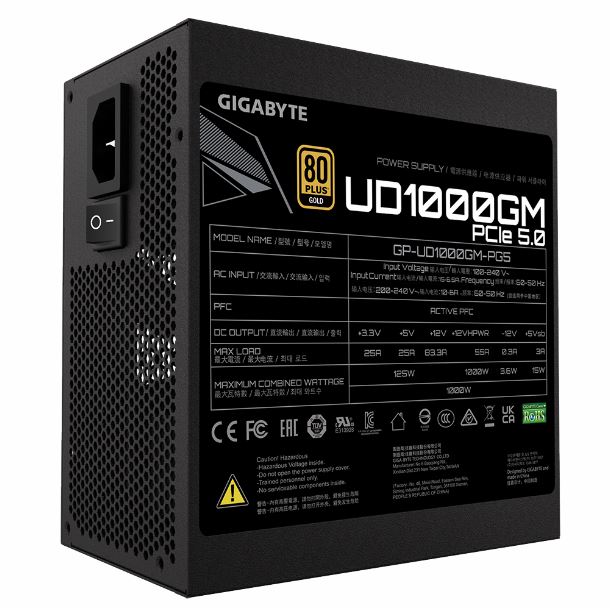 fuente-1000w-gigabyte-gpud1000gm-pg5-80-plus-gold-0 Fuente Gamer | Gigabyte GP-UD1000GM PG5 | 1000W | 80 Plus Gold | Full Modular