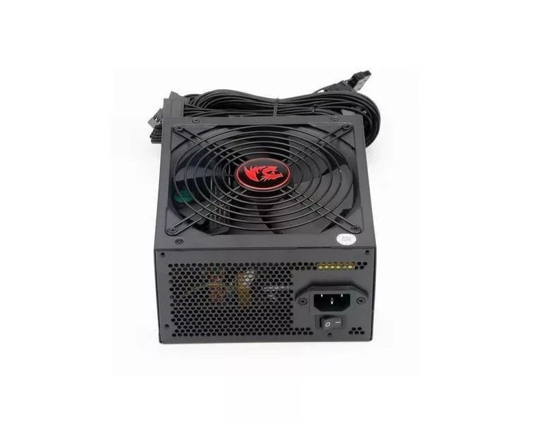 fuente-pc-500w-80-plus-certificada-redragon-rgps-500w-gc-ps001 (3) Fuente Gamer | Redragon RGPS-500W | 80 Plus | No Modular | GC-PS001 - Imagen 4
