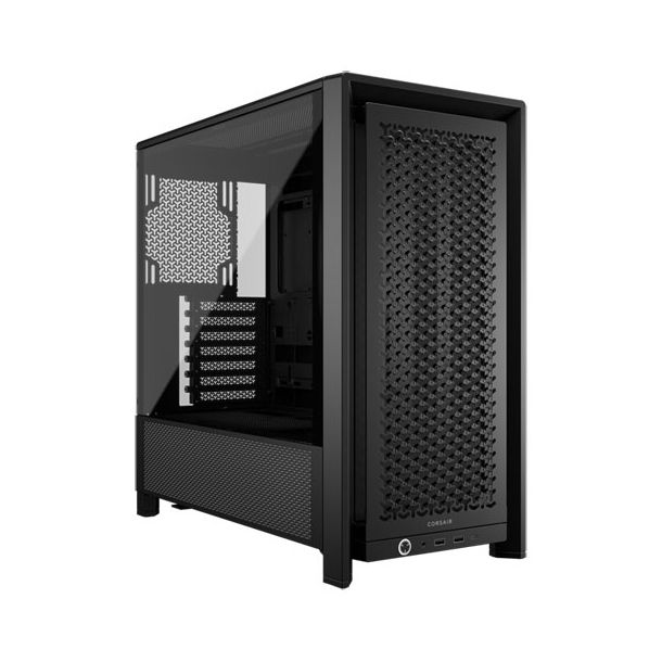 gabinete-corsair-4000d-frame-tg-black-0 Gabinete | Corsair 4000D | Mid-Tower | TG | Full Modular | Black | CC-9011290-B