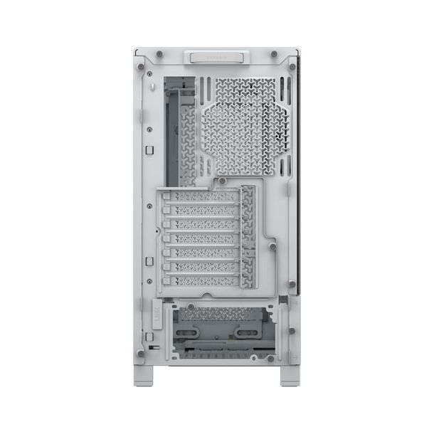 gabinete-corsair-4000d-frame-tg-white-cc9011291ww-1 Gabinete | Corsair | 4000D | Mid-Tower | TG | Full Modular | White | CC-9011291-W - Imagen 2