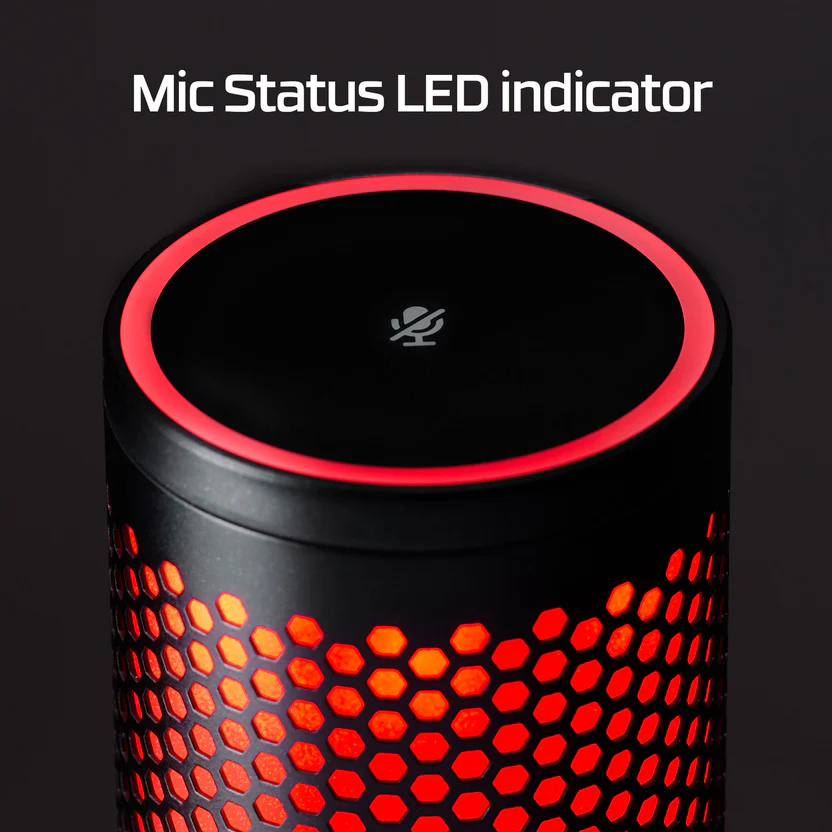 hyperx_quadcast_2_annotated_4_mic_en Micrófono | HyperX QuadCast 2 | Negro | USB | Iluminación RGB | Sonido Profesional para Streaming y Grabaciones - Imagen 8