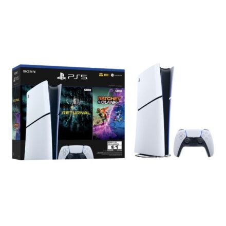 Consola Sony | PlayStation 5 Slim 1TB | Standard Bundle | Ratchet & Clank + Returnal | PS5 | DualSense | 4K | Ultra Rápida