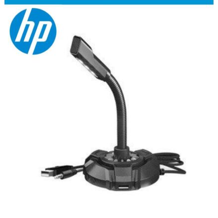 Micrófono de Escritorio | HP | DHP-1100C | con Luz LED y Conexión USB Micrófono de Escritorio | HP | DHP-1100C | con Luz LED y Conexión USB