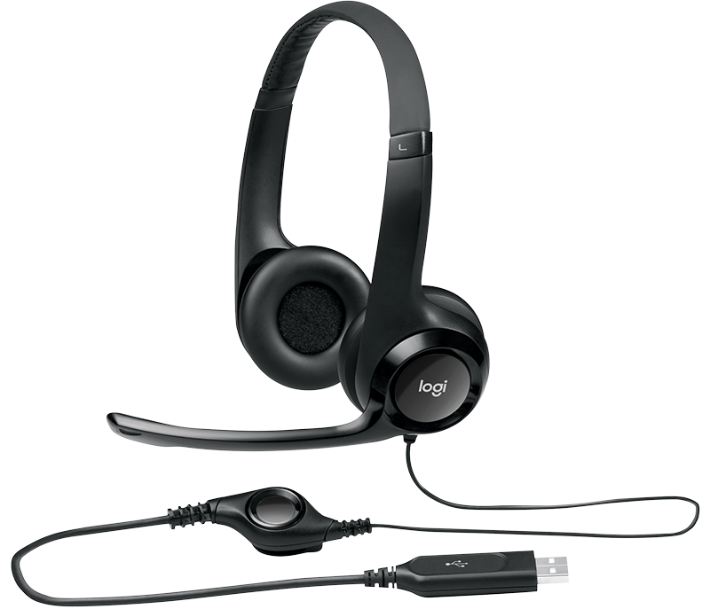 0000000000405573000312717H39004 Auricular Logitech H390 con Micrófono USB | Negro | 981-000014