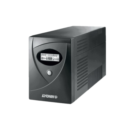UPS Lyonn CTB-1200AP | 1200VA / 720W | Respaldo Automático 220V | Protección Eléctrica Inteligente para PC y Equipos Electrónicos