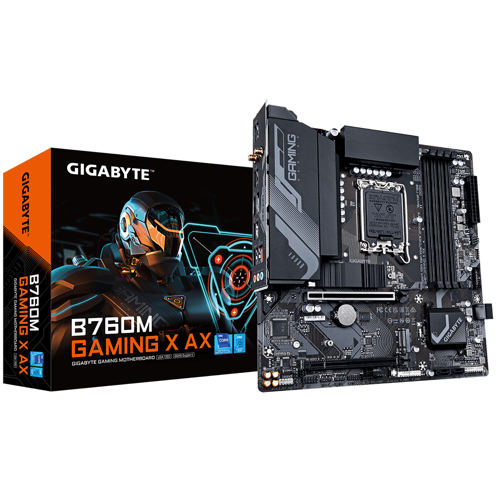 0000000000416418501210416418-1 Motherboard Gigabyte B760M G AX | LGA1700 | Intel B760 | DDR5 | WiFi 6 AX