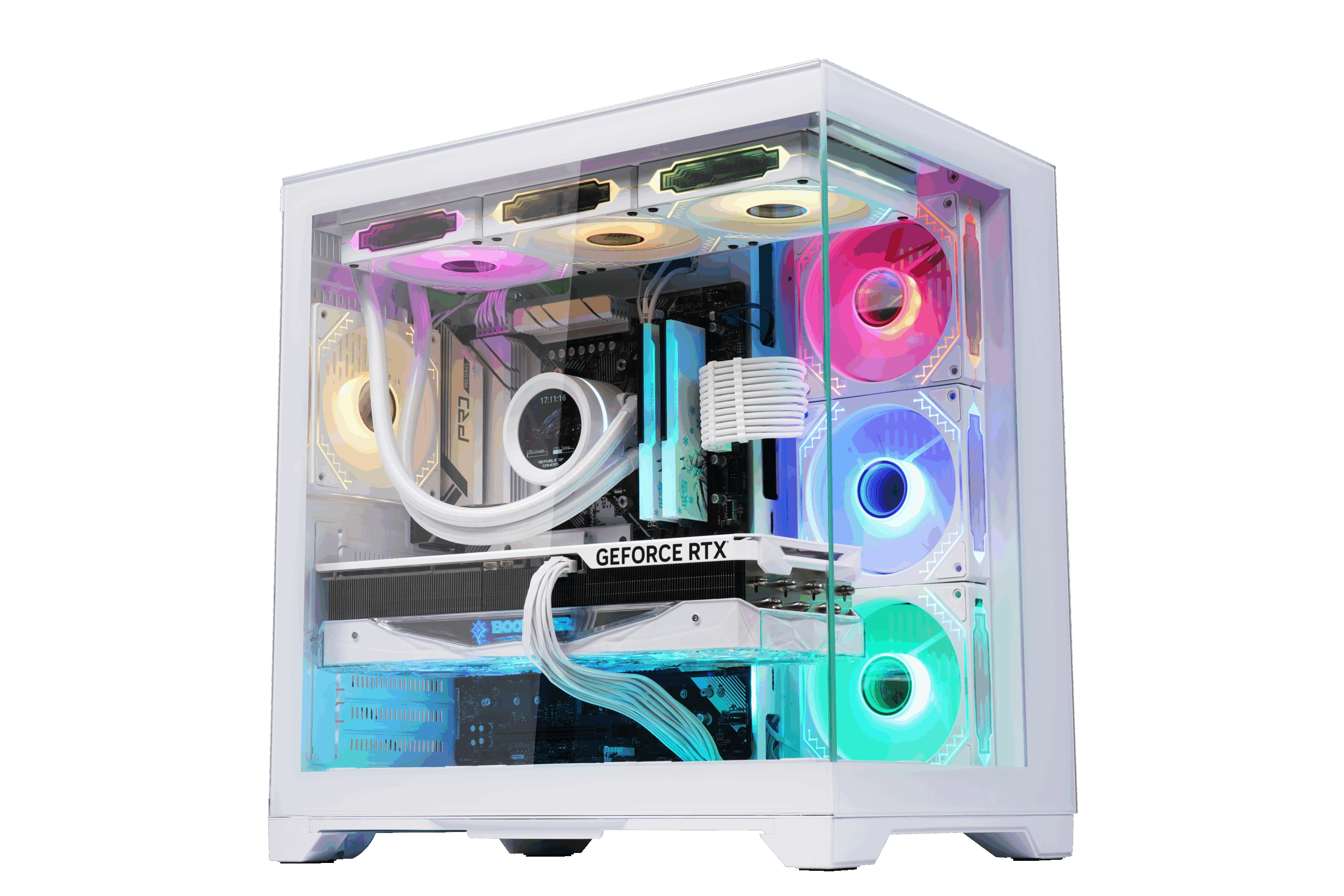 01 (1) Gabinete Gamer Jalatec JT-Z76 | ATX | Fuente 750W Reales 80 Plus Bronze