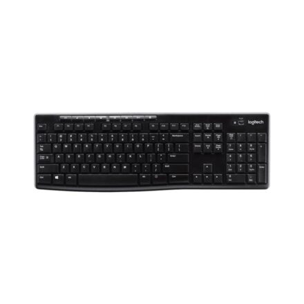Teclado Inalámbrico | Logitech K270 Wireless Keyboard Negro/Gris – Receptor 2.4 GHz | 920-004426 Teclado Inalámbrico | Logitech K270 Wireless Keyboard Negro/Gris – Receptor 2.4 GHz | 920-004426