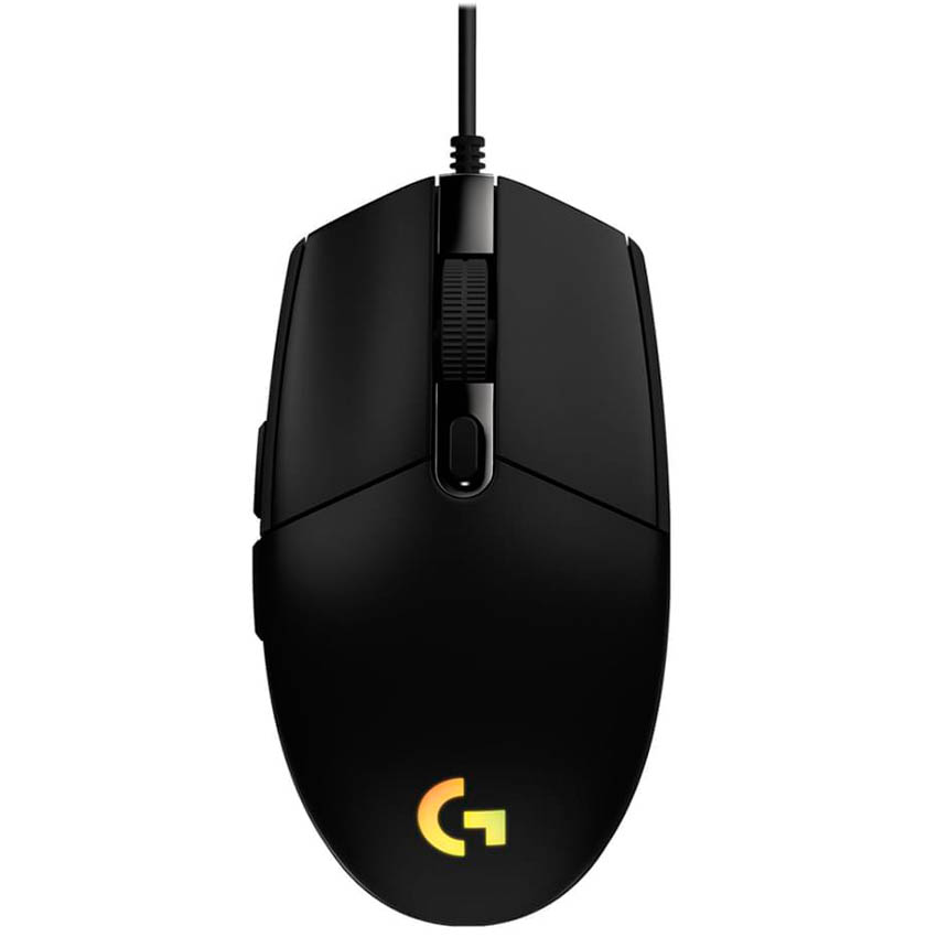 097855155979 2 Mouse Gamer | Logitech G203 Gaming Lightsync (910‑005793) | USB | Negro | 8 000 DPI | RGB | 6 Botones Programables - Imagen 2