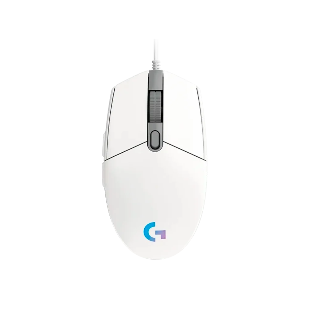 097855155986 1 Mouse Gamer | Logitech G203 LIGHTSYNC White | USB | Blanco | 200-8000 DPI | RGB | 6 Botones