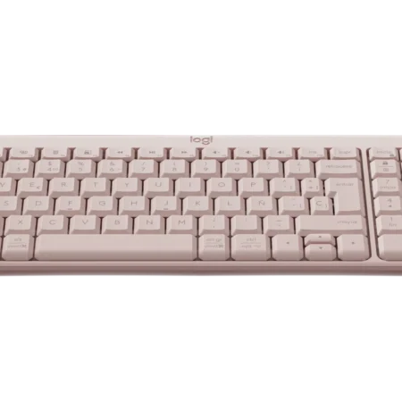 Teclado Inalámbrico | Logitech K250 Wireless Keyboard Rosa | Bluetooth LE / 2.4 GHz | Layout Español | Compacto Teclado Inalámbrico | Logitech K250 Wireless Keyboard Rosa | Bluetooth LE / 2.4 GHz | Layout Español | Compacto