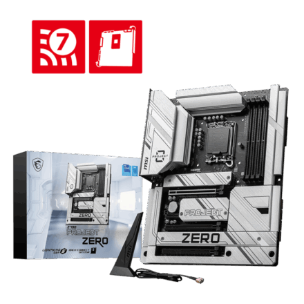 Motherboard MSI Z790 Project Zero | LGA1700 | Z790 | DDR5 | Project Zero Motherboard MSI Z790 Project Zero | LGA1700 | Z790 | DDR5 | Project Zero
