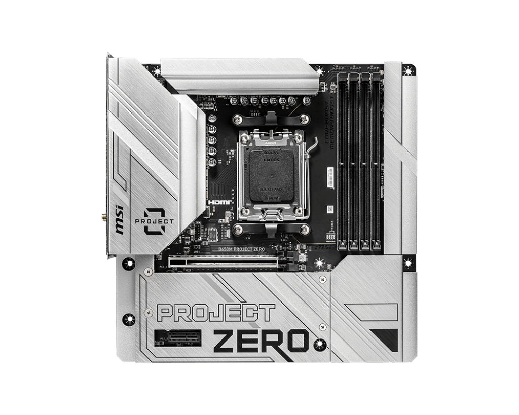 1024 Motherboard MSI B650M Project Zero | AM5 | B650 | DDR5 | mATX - Imagen 5