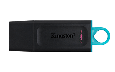 155823-1200-auto Pendrive Kingston DataTraveler Exodia 64GB | USB 3.2 | Negro DTX/64GB - Imagen 2