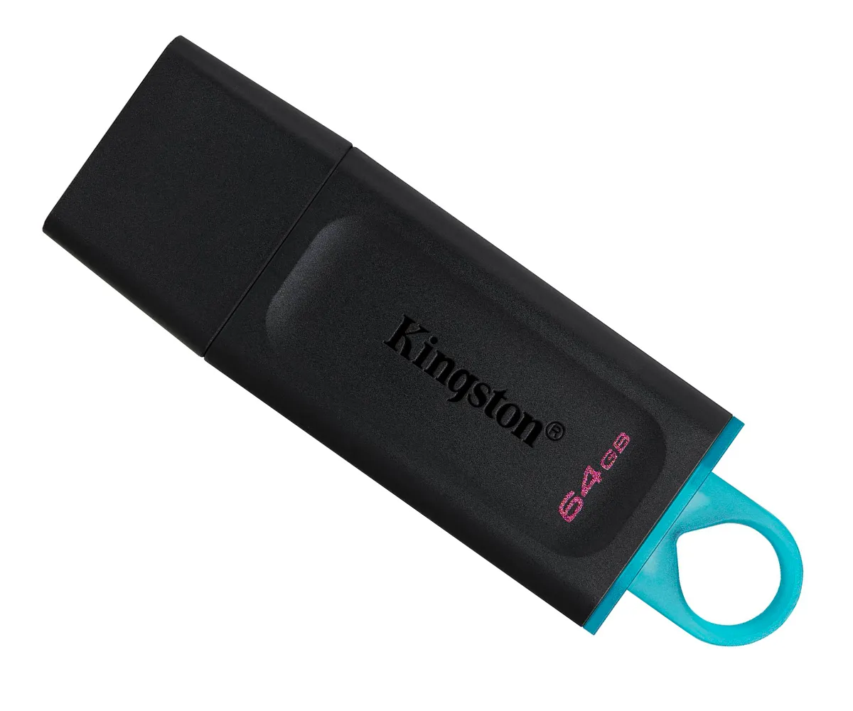 155826-1200-auto Pendrive Kingston DataTraveler Exodia 64GB | USB 3.2 | Negro DTX/64GB - Imagen 4