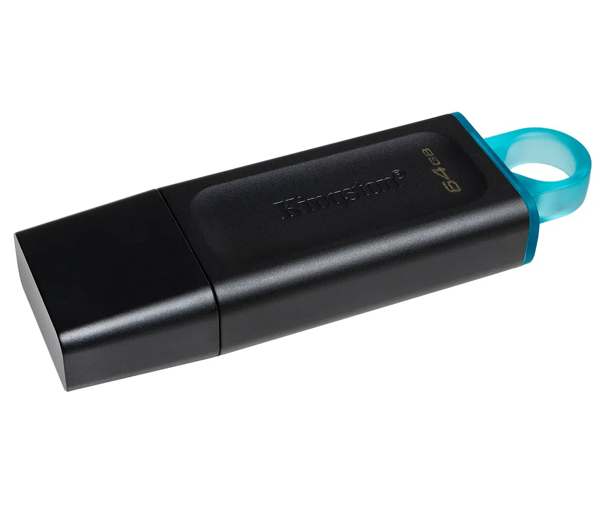 155827-1200-auto Pendrive Kingston DataTraveler Exodia 64GB | USB 3.2 | Negro DTX/64GB - Imagen 3