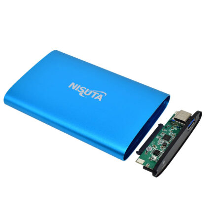 Caja Externa Nisuta NSGASA253 USB 3.0 | Para Disco SATA 2.5″ Portátil