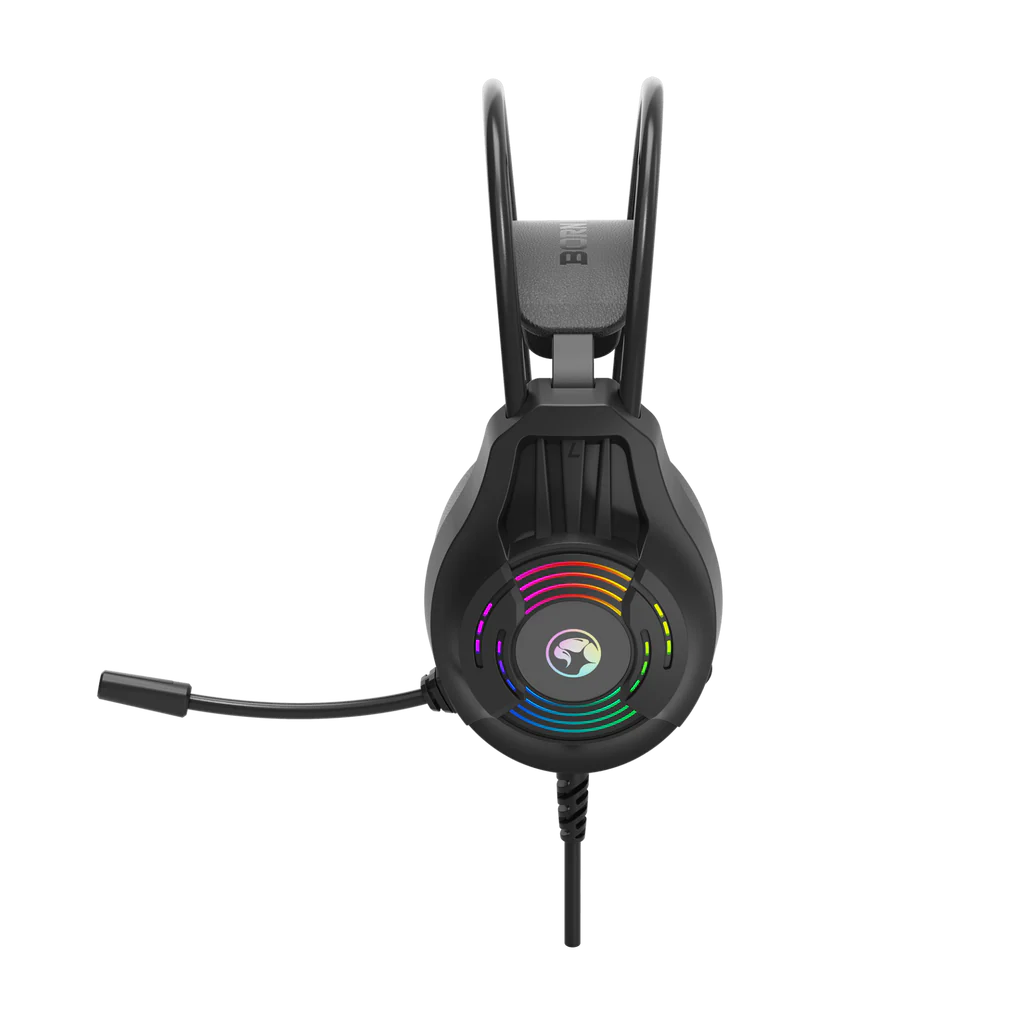 6932391930137 2 Auriculares Gamer | Marvo Akari 30 H8326 | USB + 3,5 mm | RGB Estático | 40 mm - Imagen 2