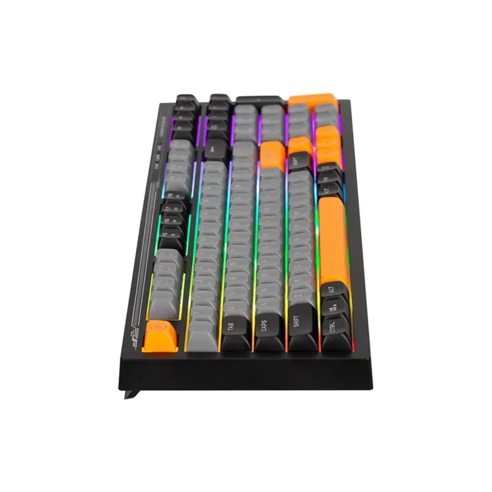 6932391937013 2 Teclado Gamer | Marvo K638B (Soldat S50B) | Membrana Silencioso | 98 Teclas | Retroiluminado RGB | USB - Imagen 2