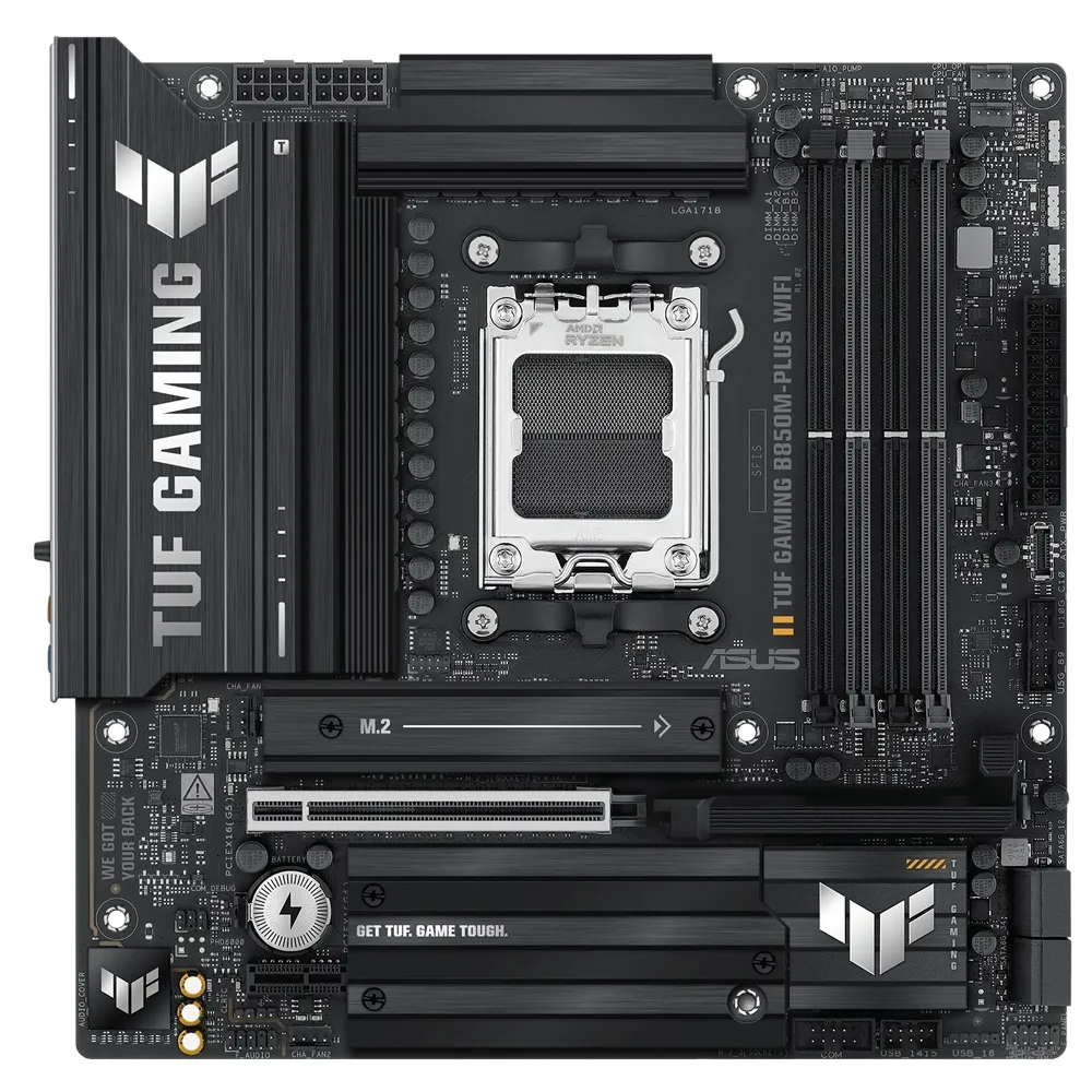 90MB1IY0-M0EAY0 Motherboard Asus TUF B850M-PLUS | AM5 | B850 | mATX | DDR5 | Para Ryzen - Imagen 2