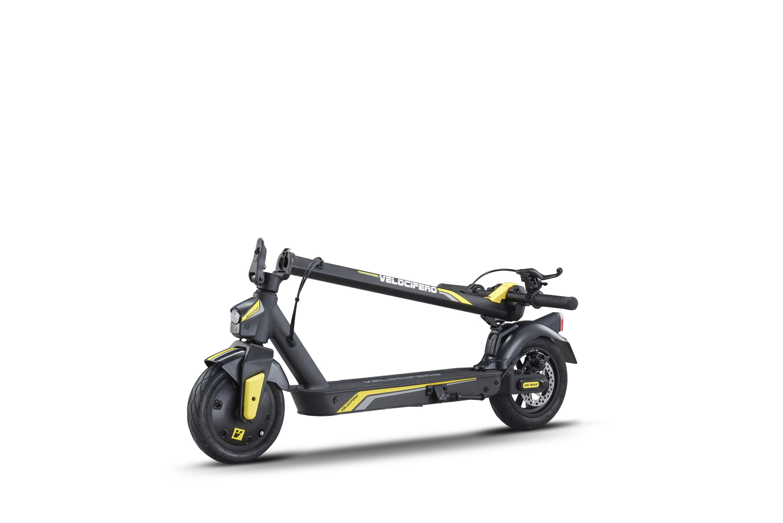 DSC_3050 拷贝 Monopatín Eléctrico | Max-You | Velocifero Ecomad MW92 Amarillo | 350 W 36 V 7.8 Ah | Autonomía 25 km | Ruedas 10″ Tubeless | App Bluetooth - Imagen 4