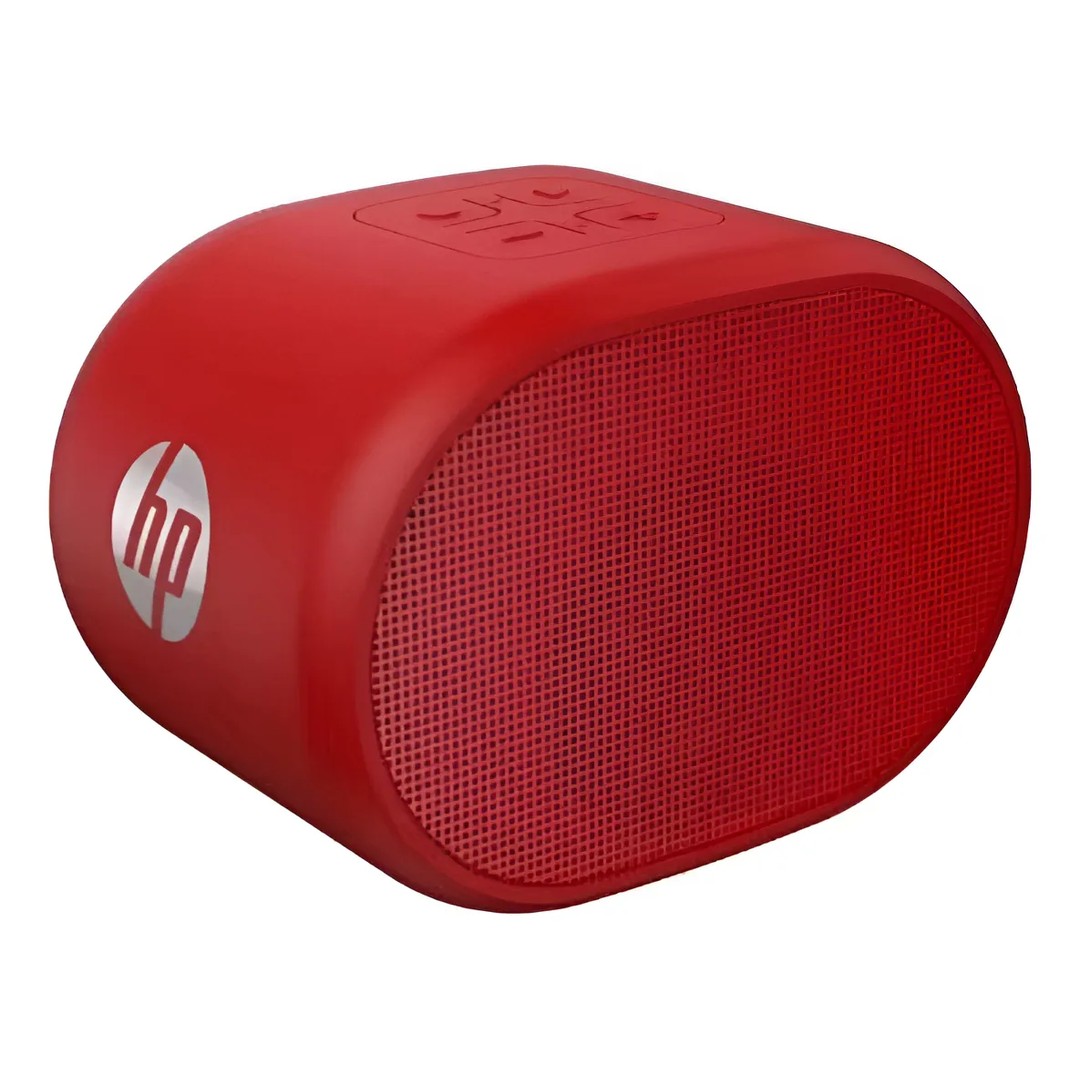 HP_BTS01_ROJO_02 Parlante Bluetooth HP BTS01 Rojo | Inalámbrico Portátil Compacto