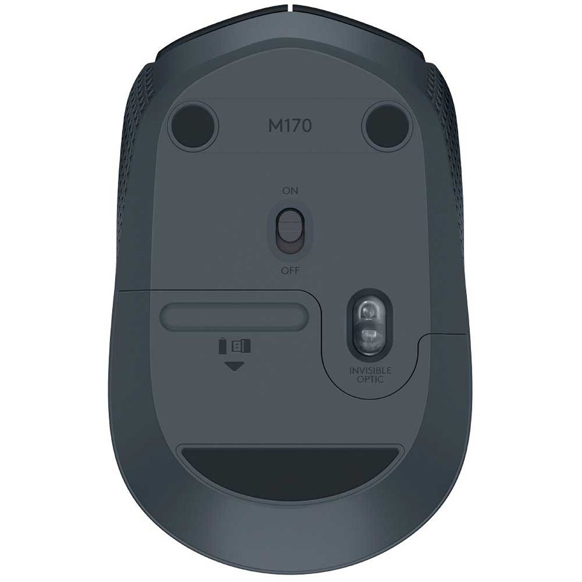 Logitech Mouse M170 Negro 910-004940 3 Mouse Inalámbrico Logitech M170 Negro | USB Nano Receptor | 910-004940 - Imagen 4