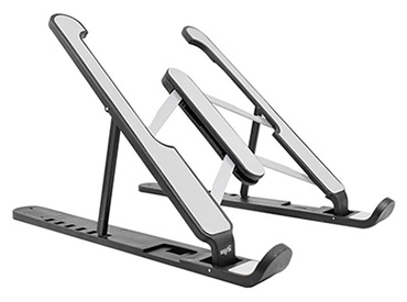 Base Para Notebook Nisuta NSCN5 17.3″ | Soporte Plegable Ergonómico Negro Base Para Notebook Nisuta NSCN5 17.3″ | Soporte Plegable Ergonómico Negro