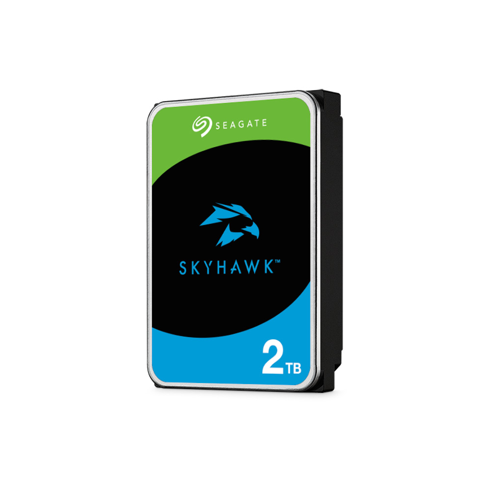 ST2000VX017 Disco Interno HDD Seagate SkyHawk 2TB SATA 3.5″ | ST2000VX017 | Almacenamiento para Videovigilancia 24×7 | Alta Fiabilidad y Rendimiento Continuo
