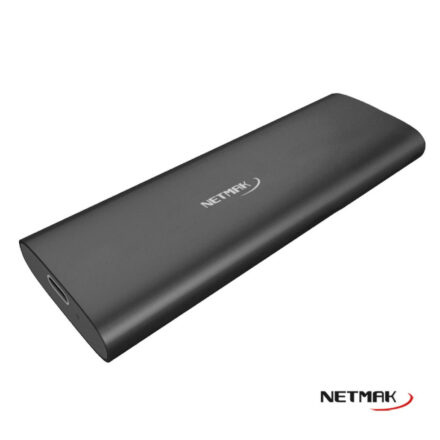 Caja Externa Netmak NM-CASE-7 USB-C 3.2 | Para SSD M.2 NVMe Portátil