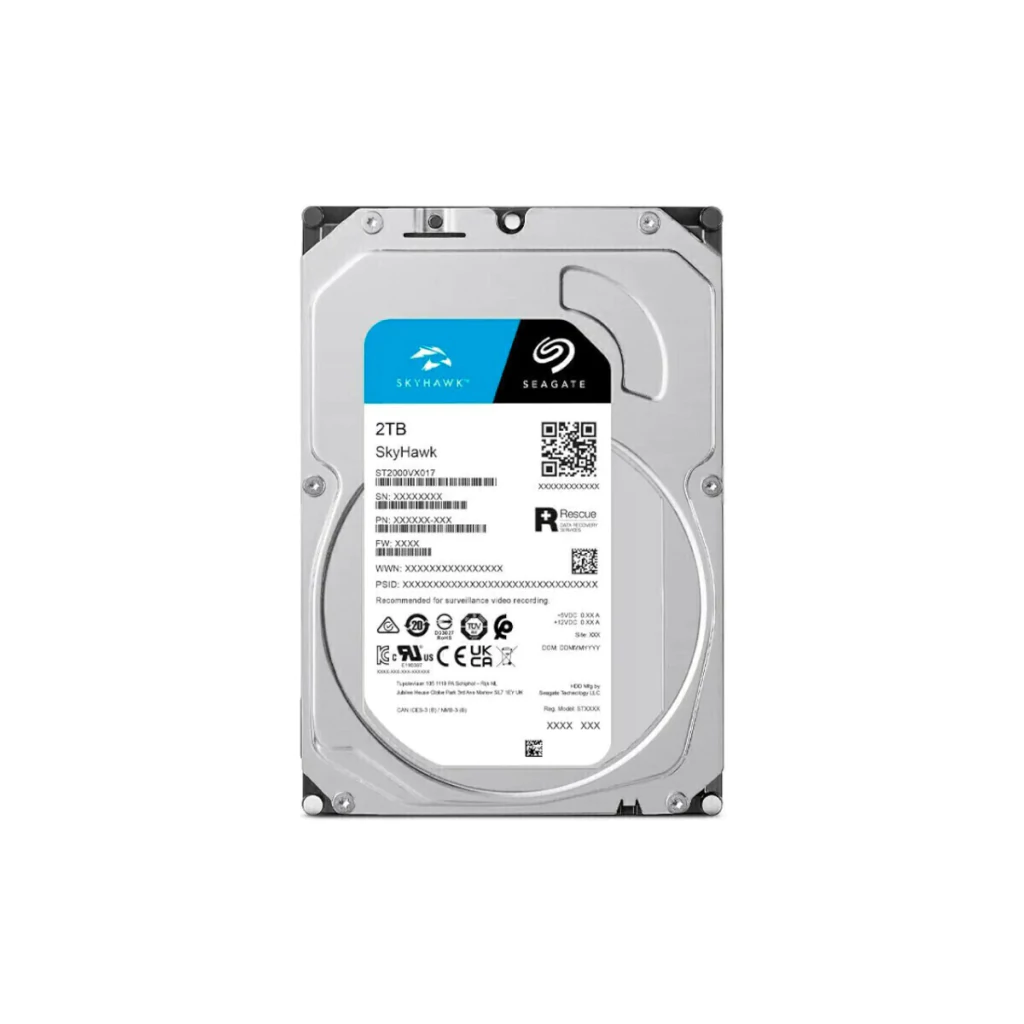 disk-f3f1df4a03e75ec300169964362945871-d6cb56139707f0090516996437380115-1024-1024 Disco Interno HDD Seagate SkyHawk 2TB SATA 3.5″ | ST2000VX017 | Almacenamiento para Videovigilancia 24×7 | Alta Fiabilidad y Rendimiento Continuo - Imagen 2