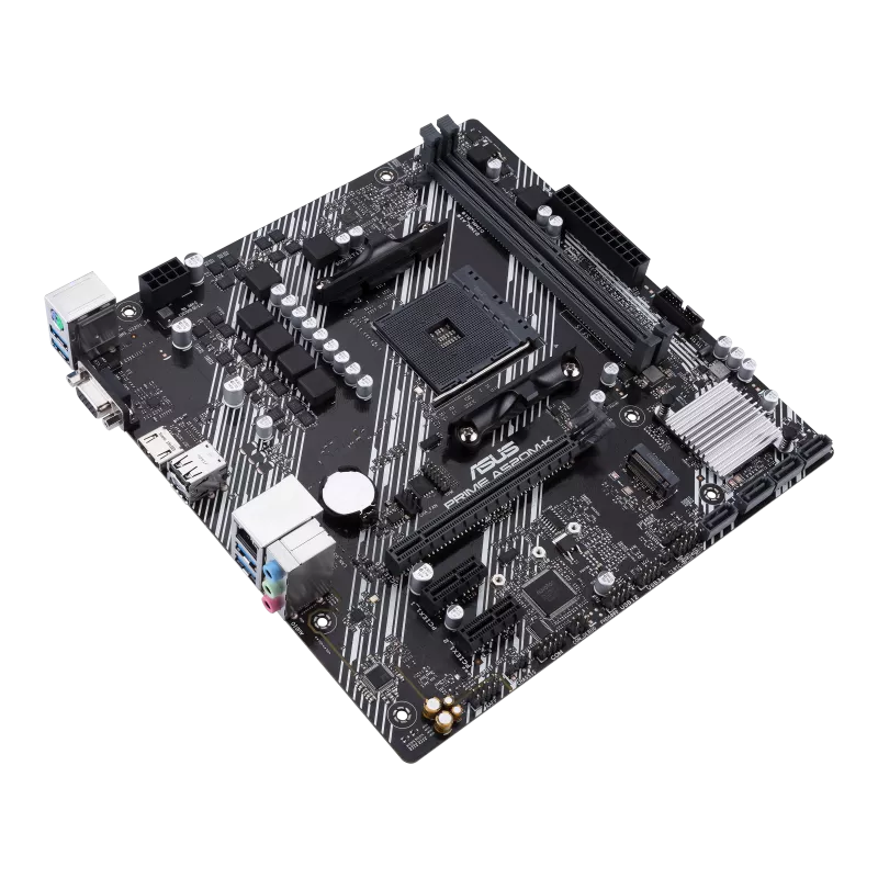 fwebp (2) Motherboard Asus Prime A520M-K/CSM | AM4 | A520 | mATX | DDR4 | Para Ryzen - Imagen 4
