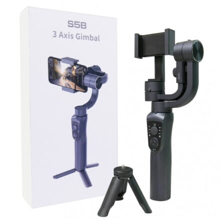 Estabilizador Baseus S5B | Gimbal para Smartphone | 3 Ejes | Negro