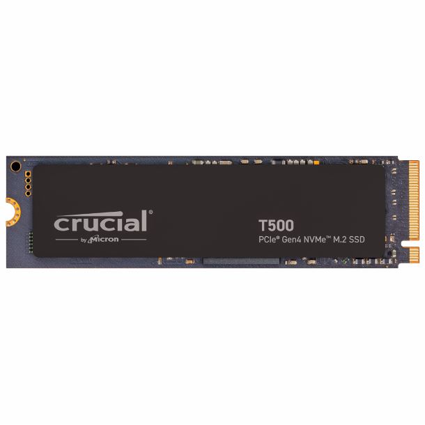 hd-ssd-1tb-crucial-t500-m2-nvme-gen4-2280-7300mbs-0 Disco Interno SSD Crucial T500 1TB M.2 2280 PCIe 4.0 NVMe | 7300MB/s Lectura | CT1000T500SSD5 | Alto Rendimiento para Gaming y Creadores