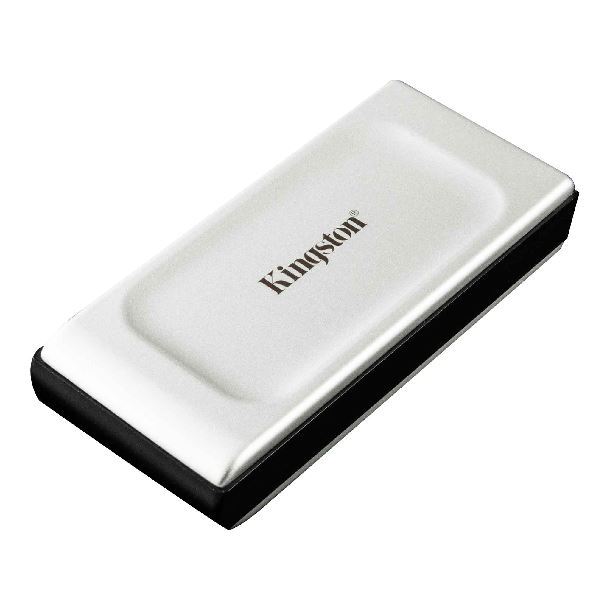 hd-ssd-externo-2tb-kingston-xs2000-usb-32-gen2x2-gris-1 Disco SSD Externo Kingston XS2000 2TB | USB 3.2 Gen 2x2 | Tipo C | Gris - Imagen 2