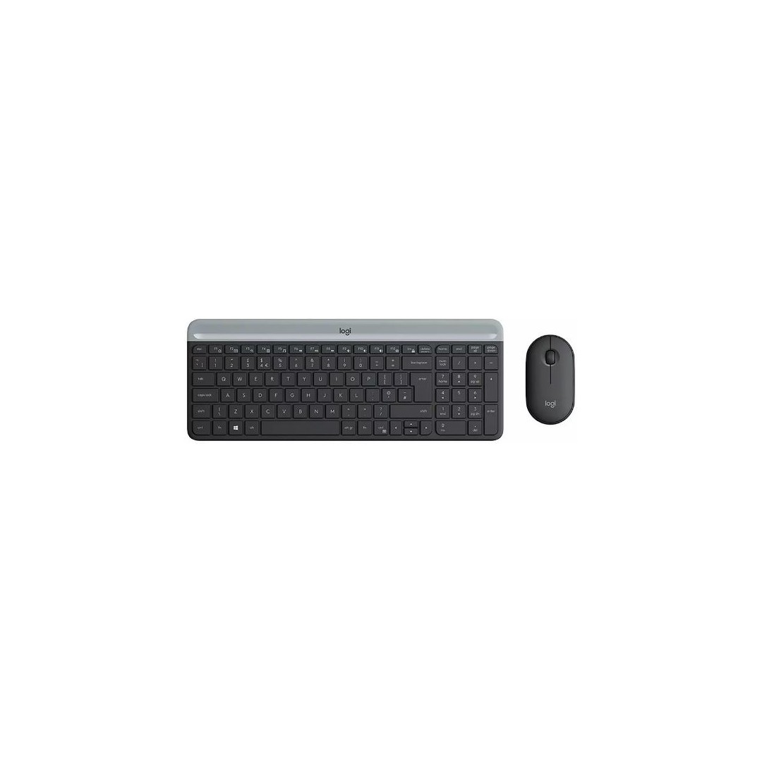 logitech-mk470-safe-3 Combo Teclado + Mouse Inalámbrico Logitech MK470 | Compacto 920-007820 - Imagen 2