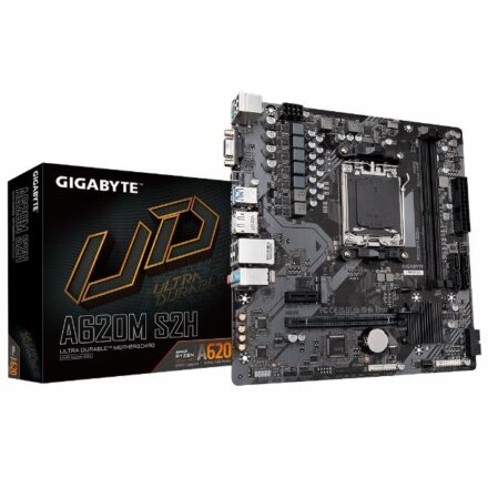 Motherboard Gigabyte A620M S2H | AM5 | A620 | mATX | DDR5 | Para Ryzen
